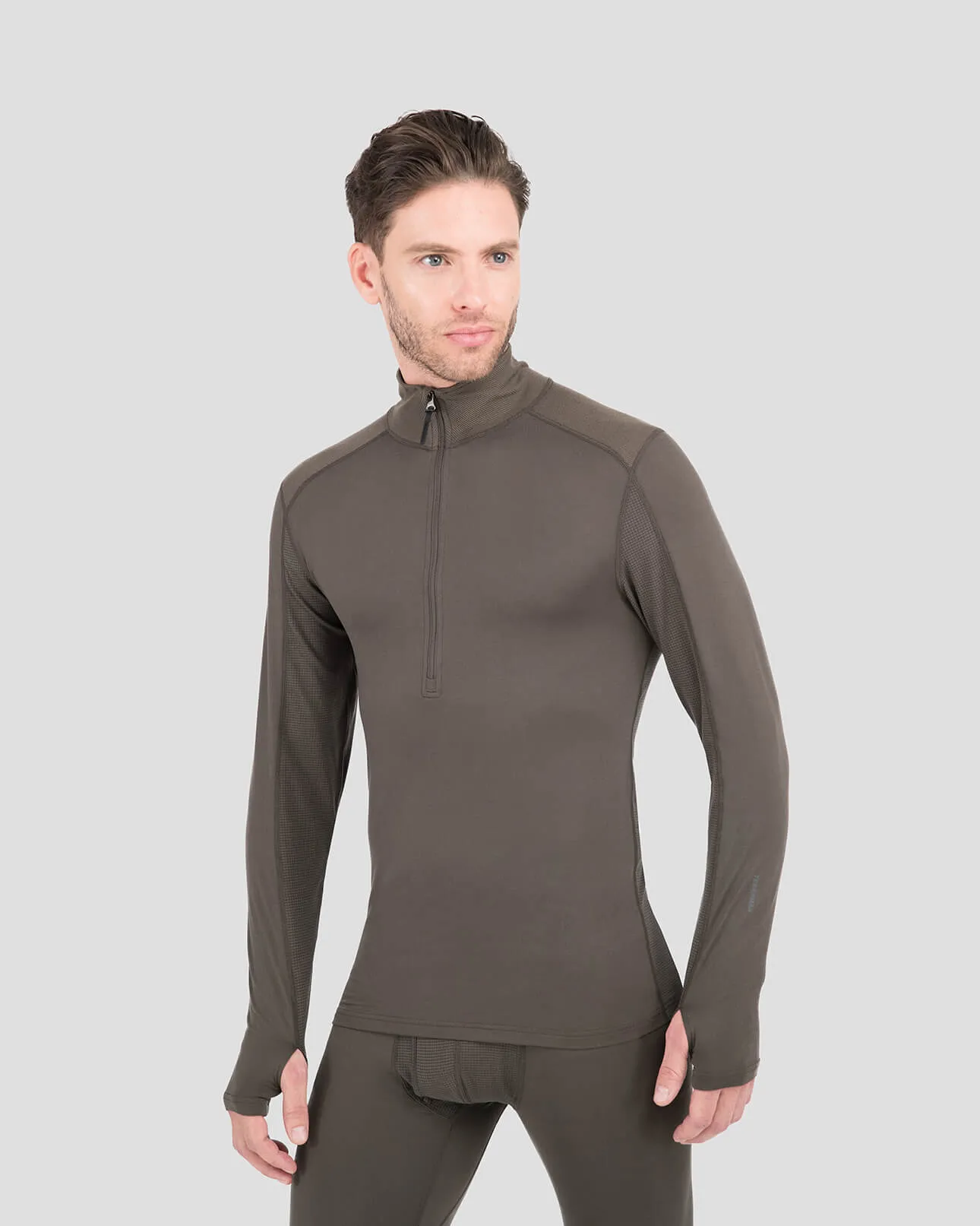 2.0 Men's Thermolator® Midweight Performance Half-Zip Thermal Top