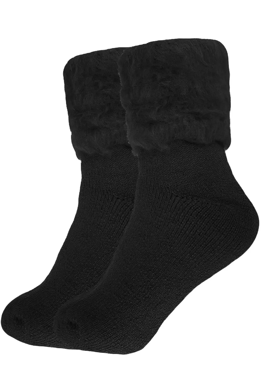 3 Pairs Women Brushed Fleece Thermal Socks