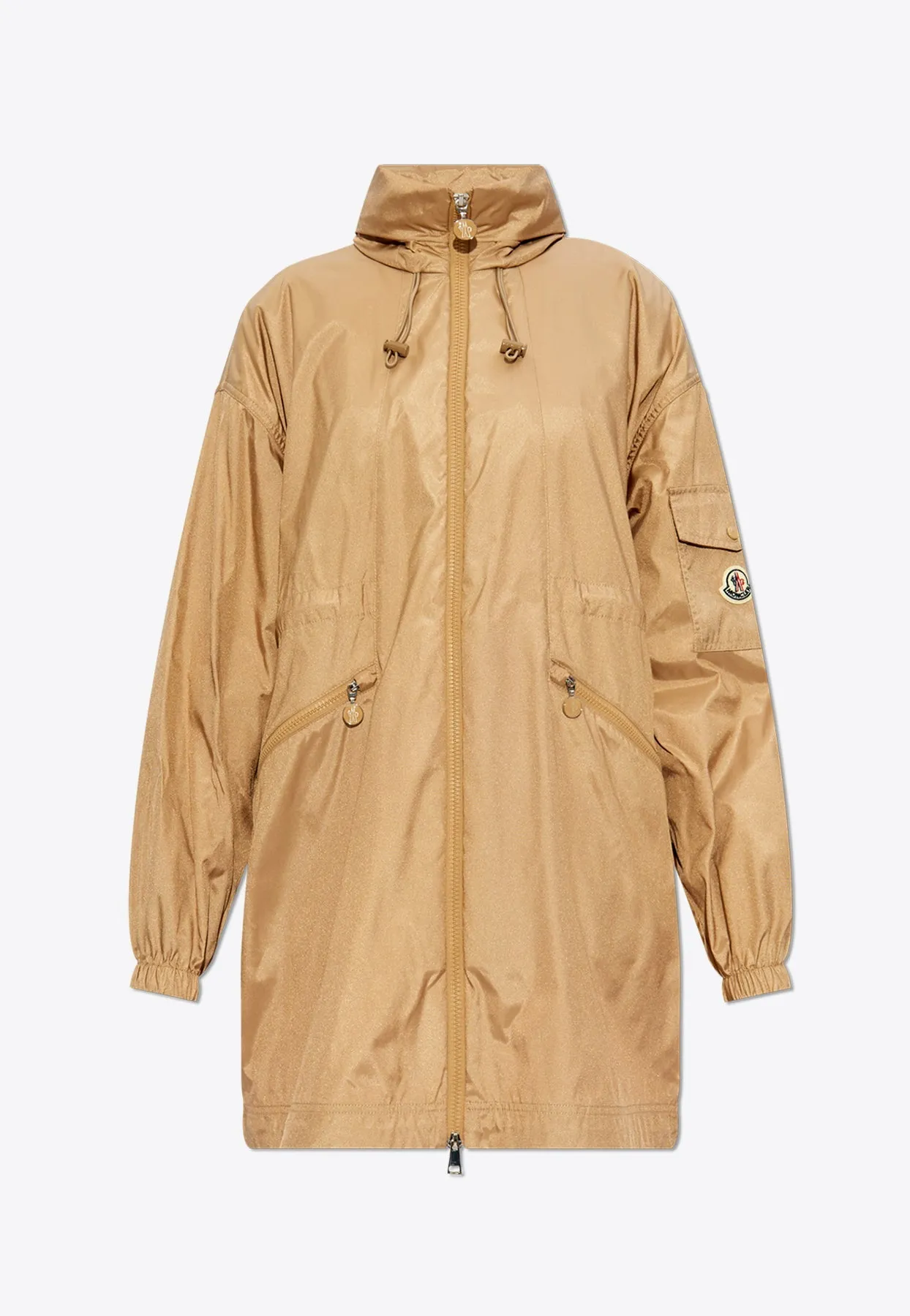 Adhemar Drawstring-Waist Hooded Parka