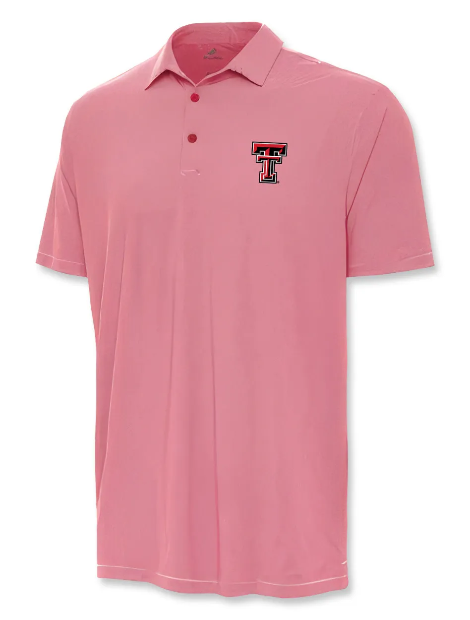 Antigua Texas Tech "Twine" Double T Polo