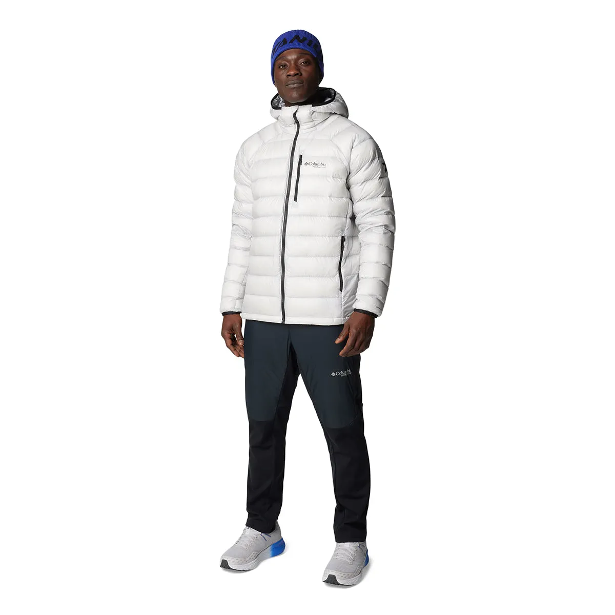 Arctic Crest™ Down Hooded Jacket - Nimbus Grey