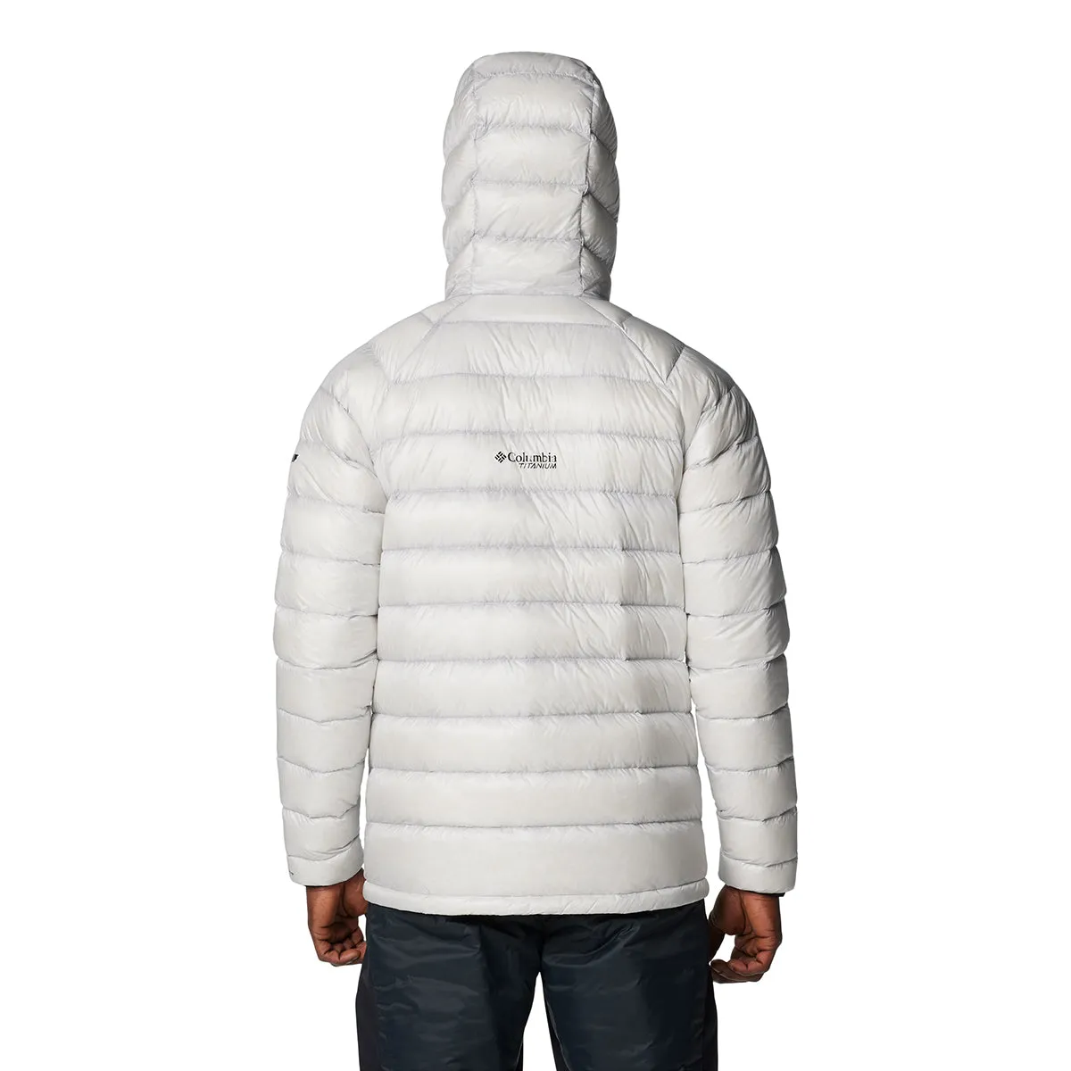 Arctic Crest™ Down Hooded Jacket - Nimbus Grey