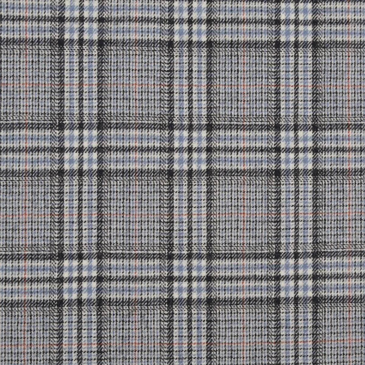 Blue Check Fabric 99832