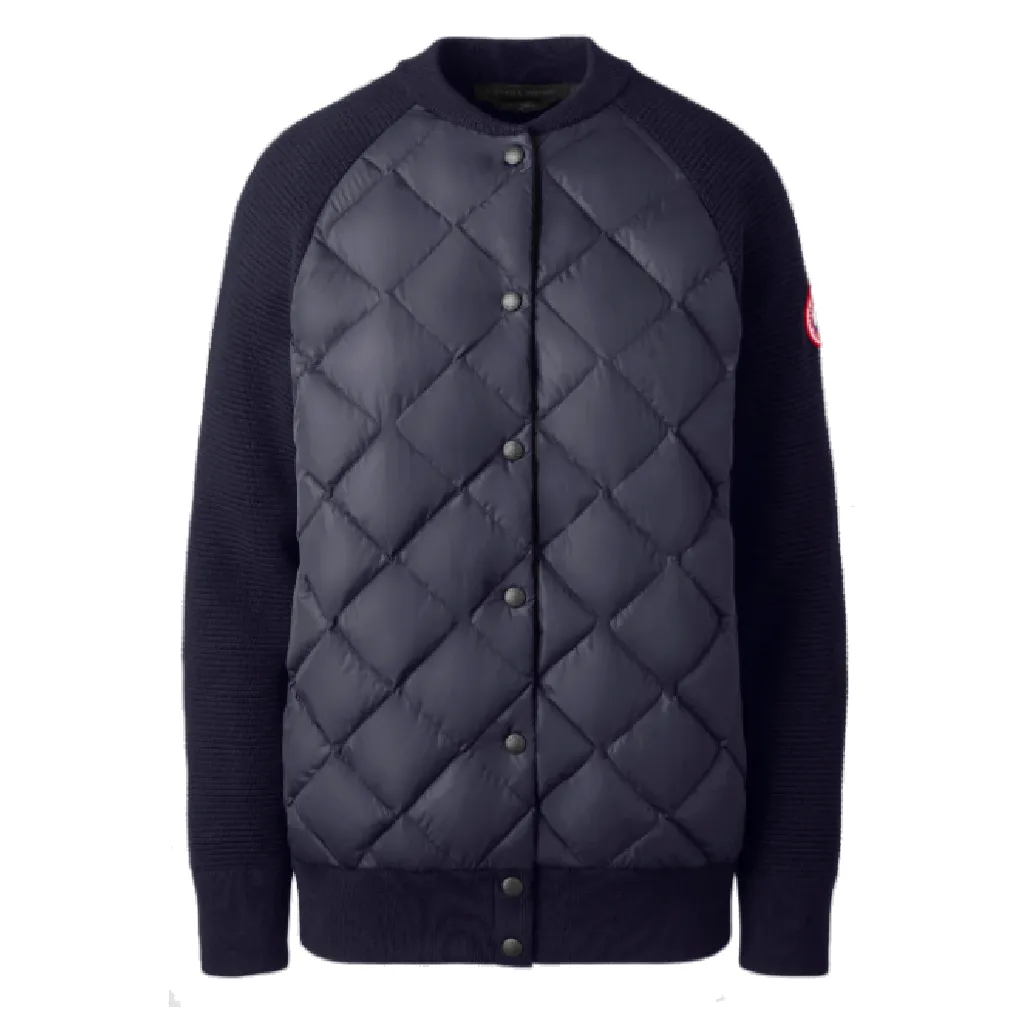 Canada Goose Women's Hybridge Quilted Knit Bomber