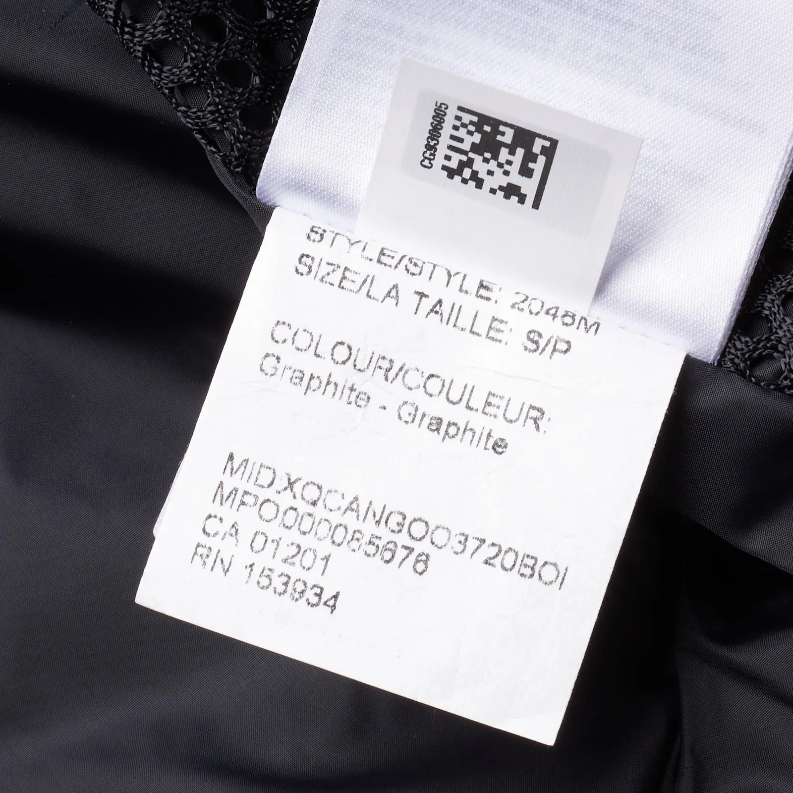 CANADA GOOSE Wyndham Parka 2048M 66 Graphite Down Jacket Coat