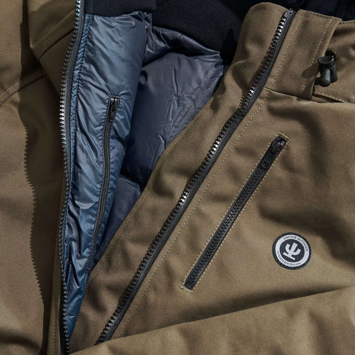 Canvas Down Jacket Mens