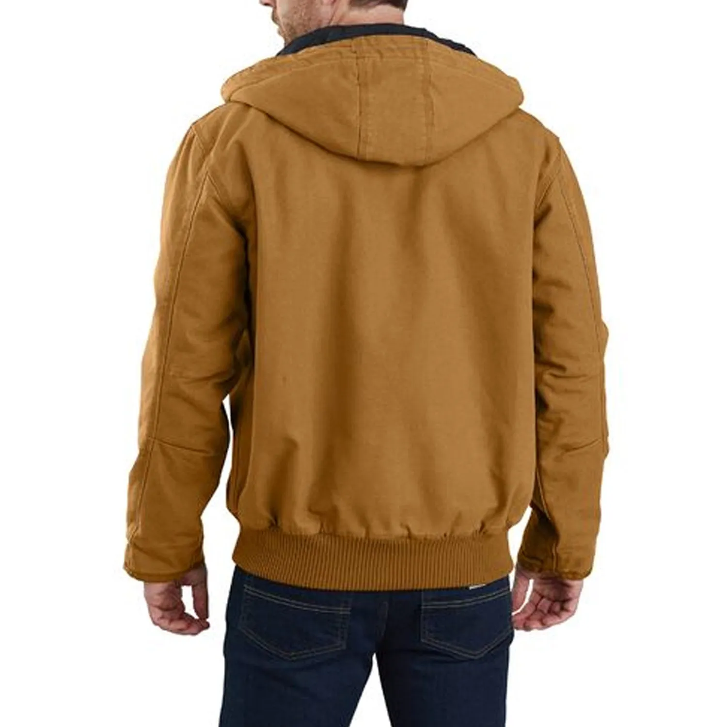 Carhartt Men's Loose Fit Washed Duck Insulated Active Jac-3 Jacket