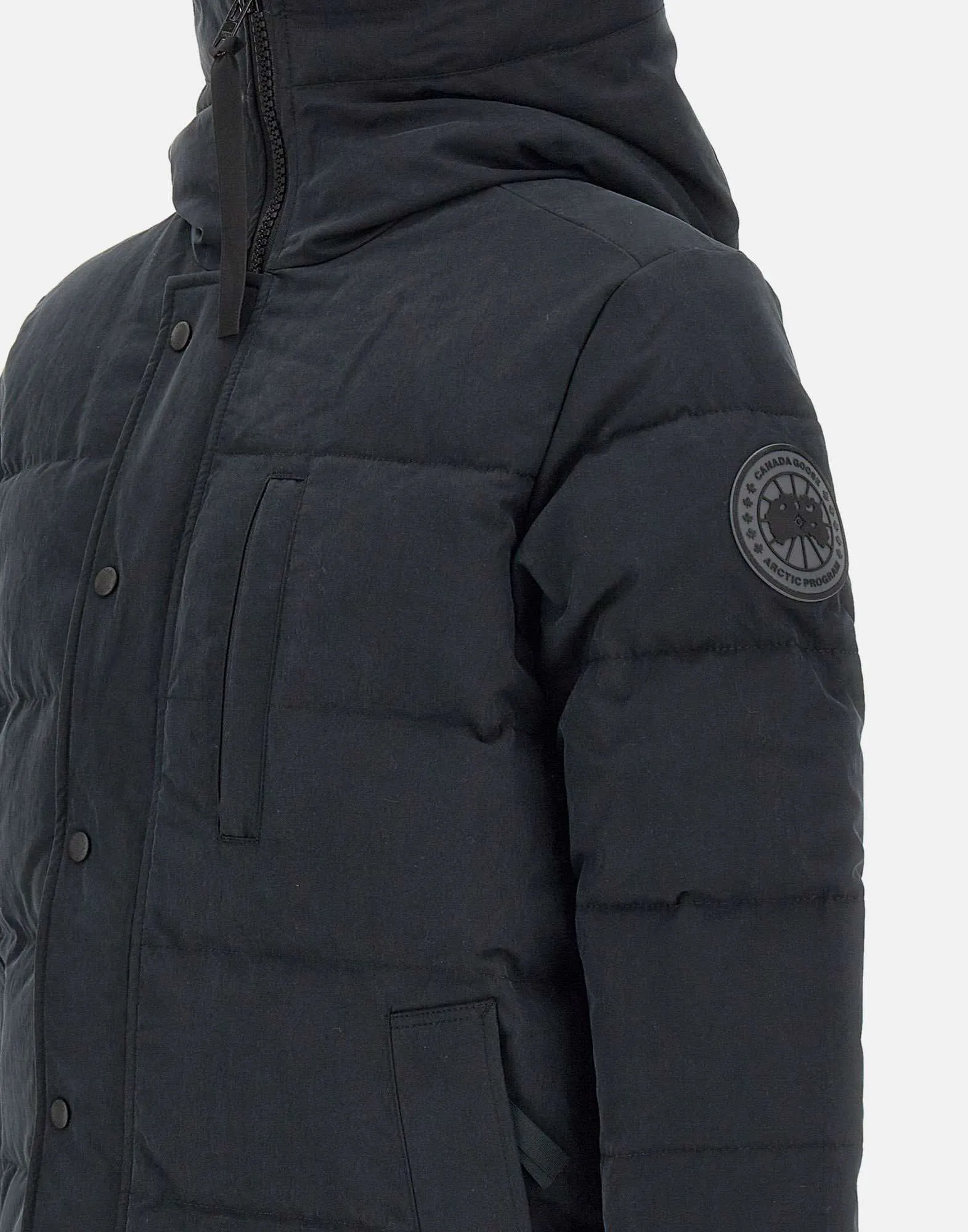 Carson Men's Down Jacket in Black