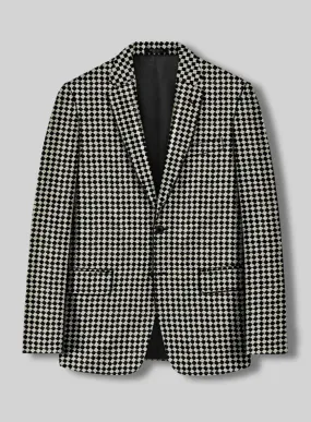 Diamond Noir Tweed Jacket