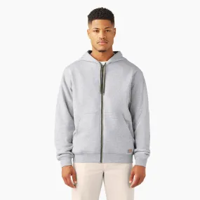 Dickies Men's Thermal Fleece-Lined Full-Zip Hoodie