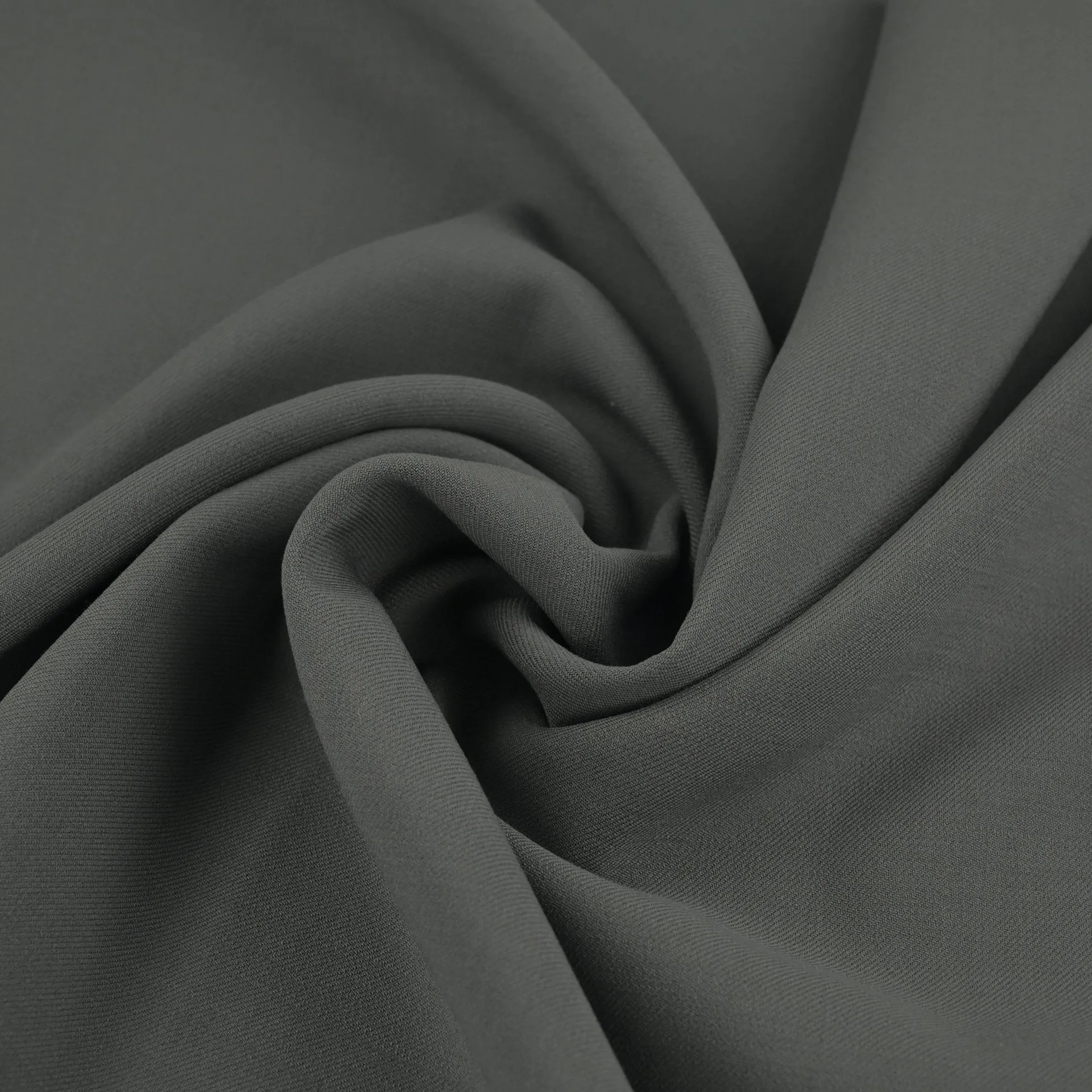 Grey Double Weave Suiting Fabric 96548