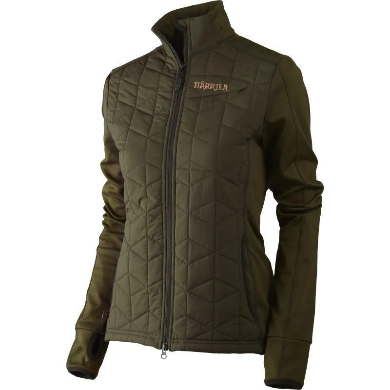 Harkila Hjartvar Insulated Hybrid Lady Jacket - Willow Green