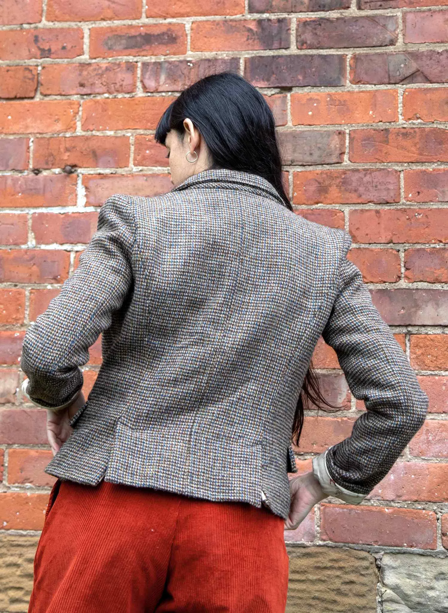 Heritage Riding Jacket - Hazel with Cream Duck Lining