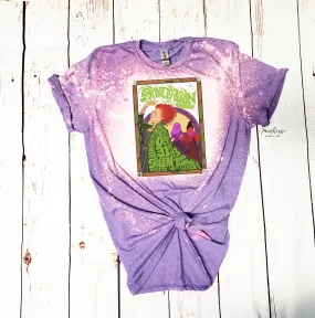 Hocus Pocus Vintage Sanderson Sisters Poster Bleached Shirt