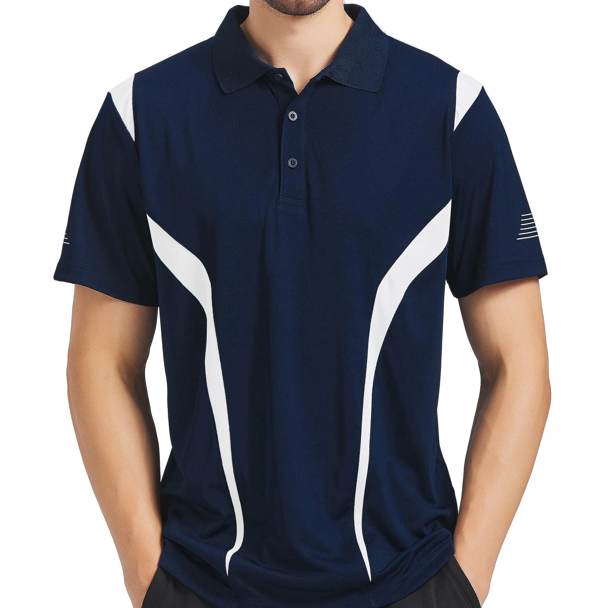 ISUSI Summit Mens Polo Shirts, Short Sleeve