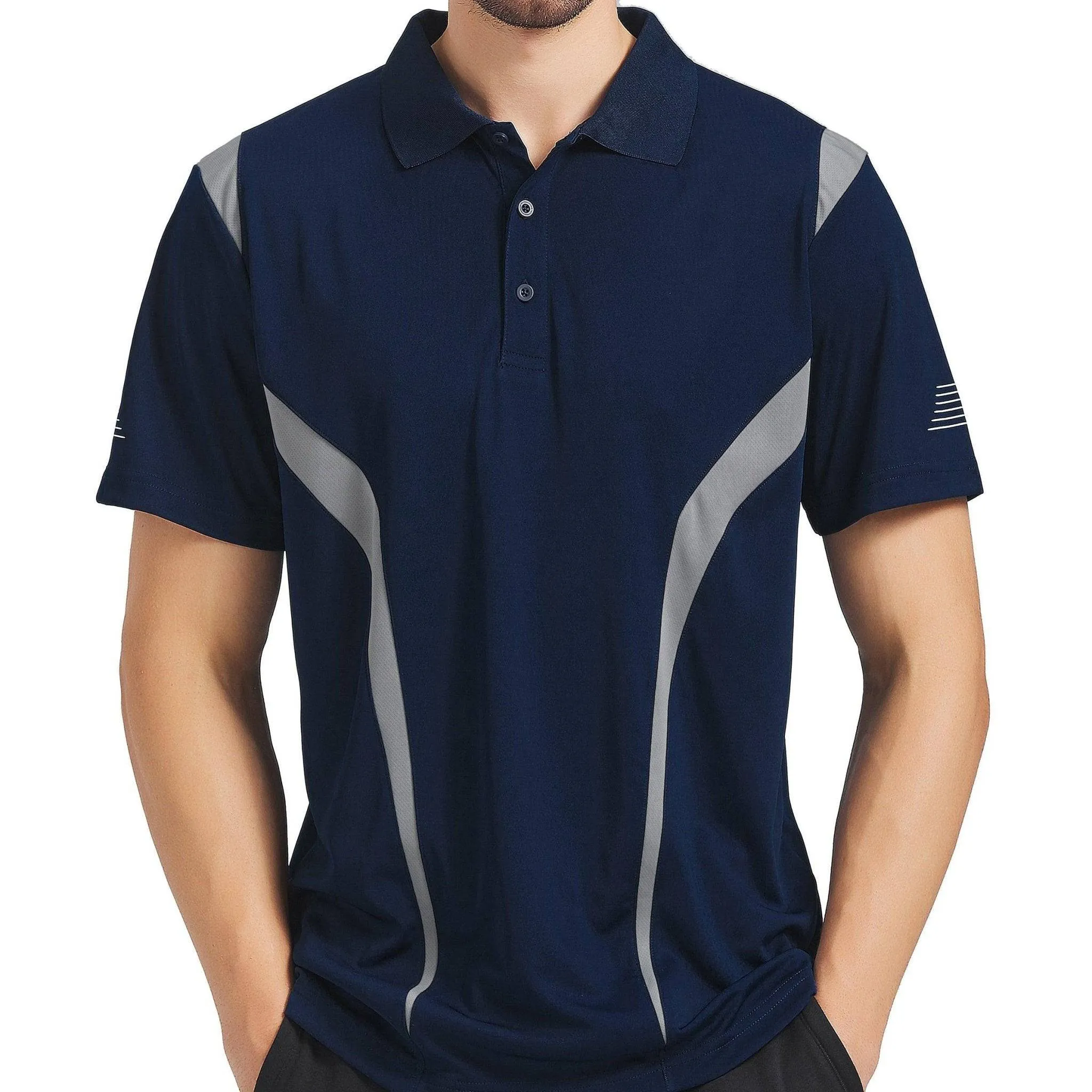 ISUSI Summit Mens Polo Shirts, Short Sleeve