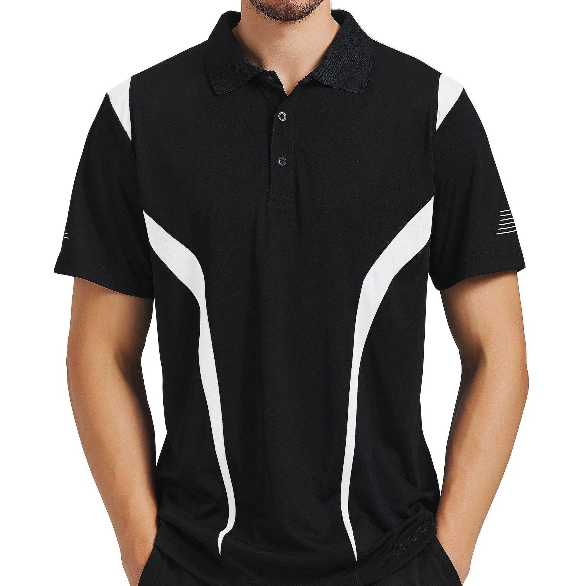 ISUSI Summit Mens Polo Shirts, Short Sleeve