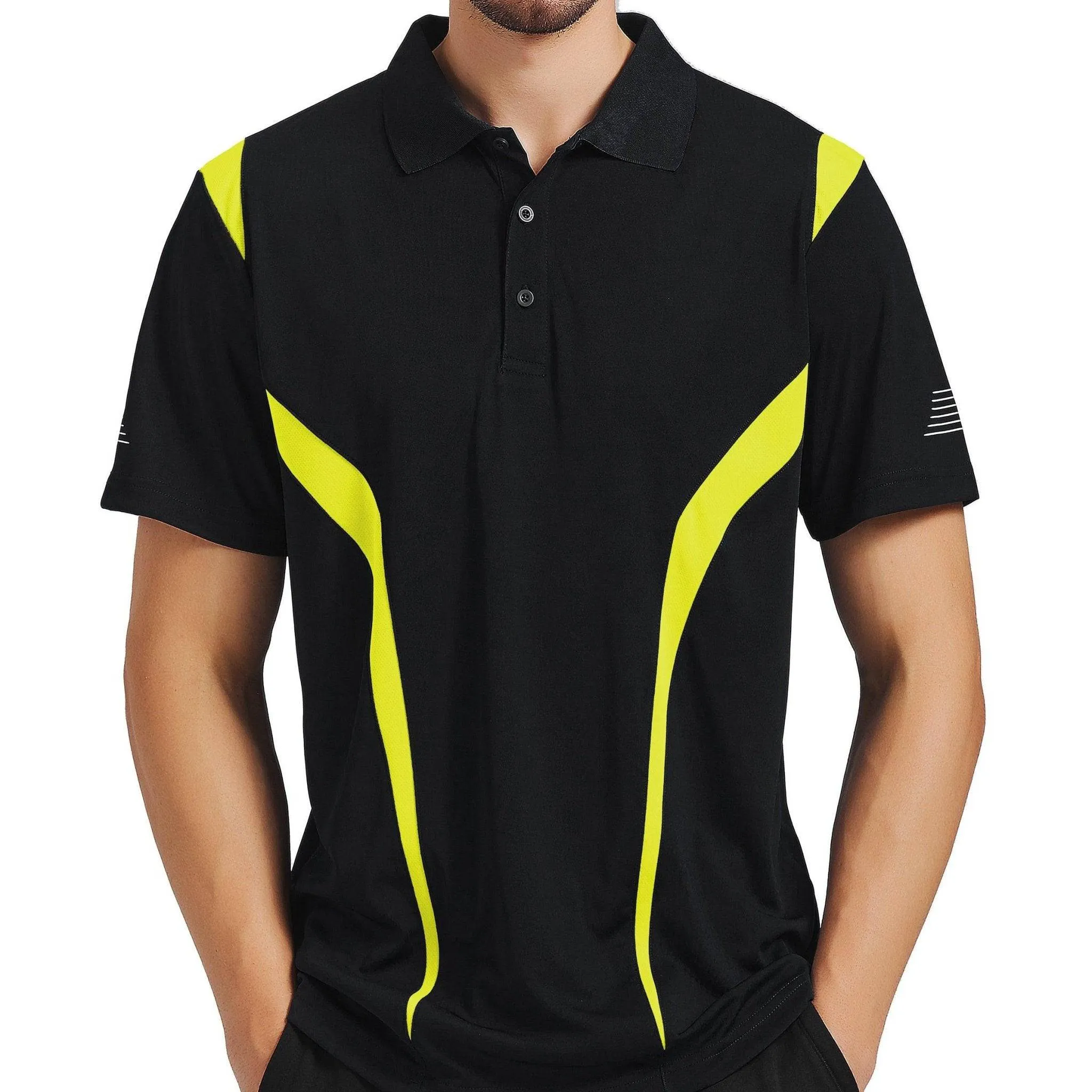 ISUSI Summit Mens Polo Shirts, Short Sleeve