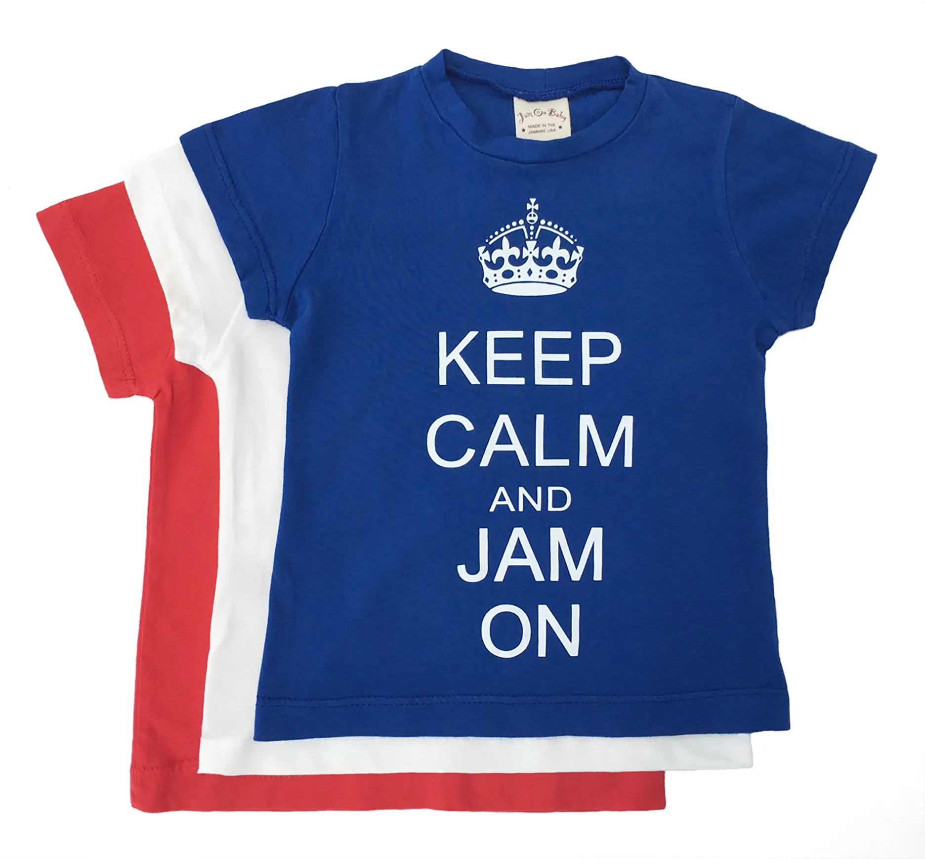 Keep Calm & Jam On T-shirts