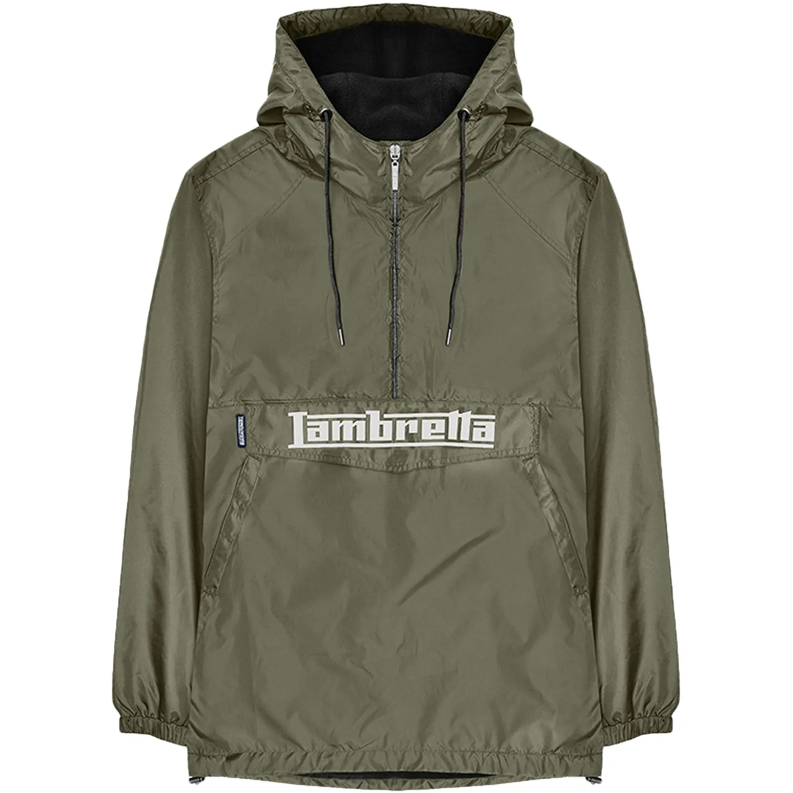 Lambretta Mens Over The Head Fleece Lined Jacket