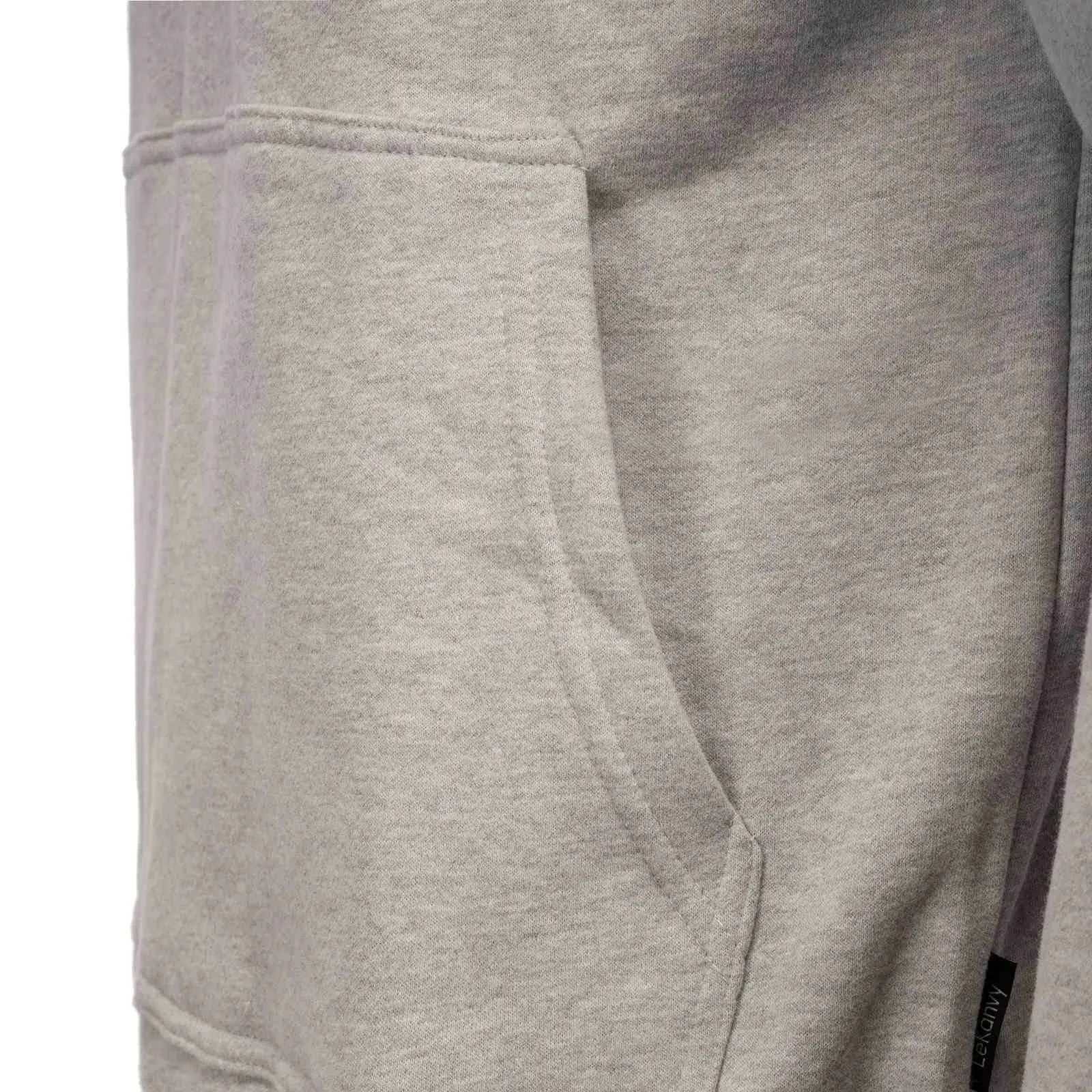 LeKanvy Everyday Flc Hoodie Melange Grey