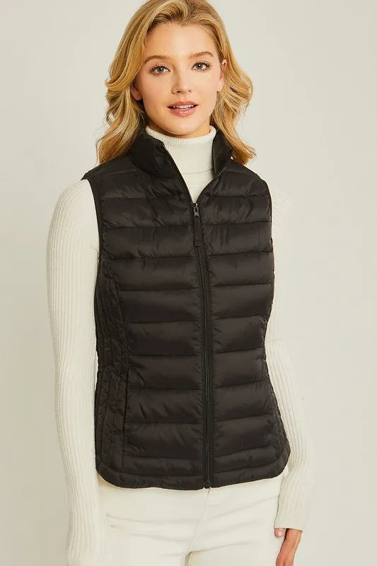 Lightweight Padded Puffer Vests - 5 Colors!