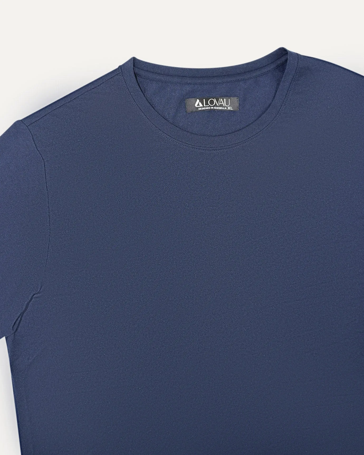 Mulberry Silk T-shirt - Dark Navy Blue