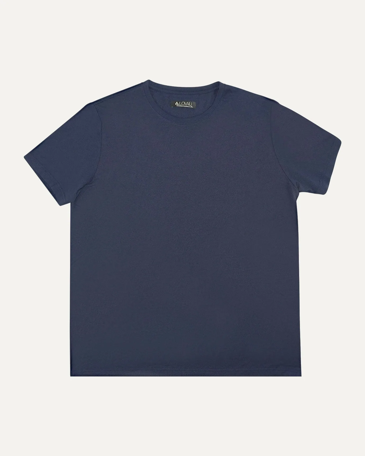 Mulberry Silk T-shirt - Dark Navy Blue