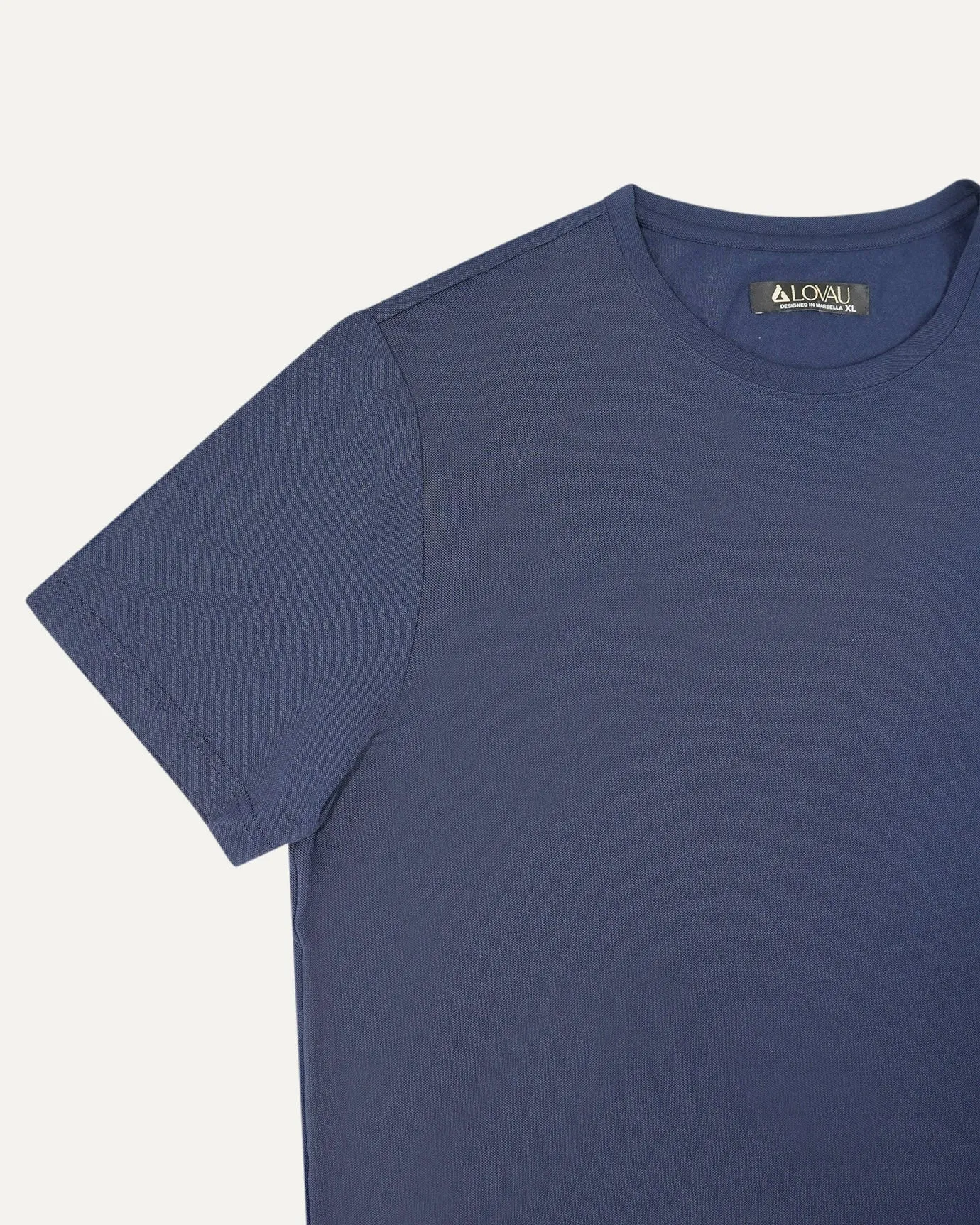 Mulberry Silk T-shirt - Dark Navy Blue