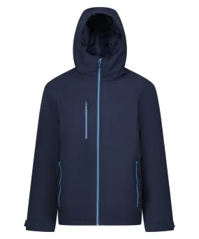 Navy/French Blue - Navigate waterproof insulated jacket