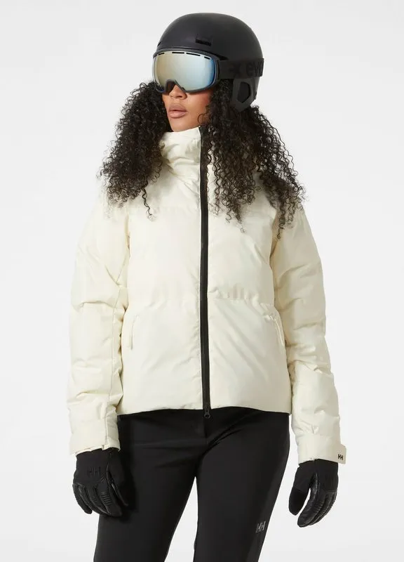 Nora Short Puffy Ski Jacket - Snow