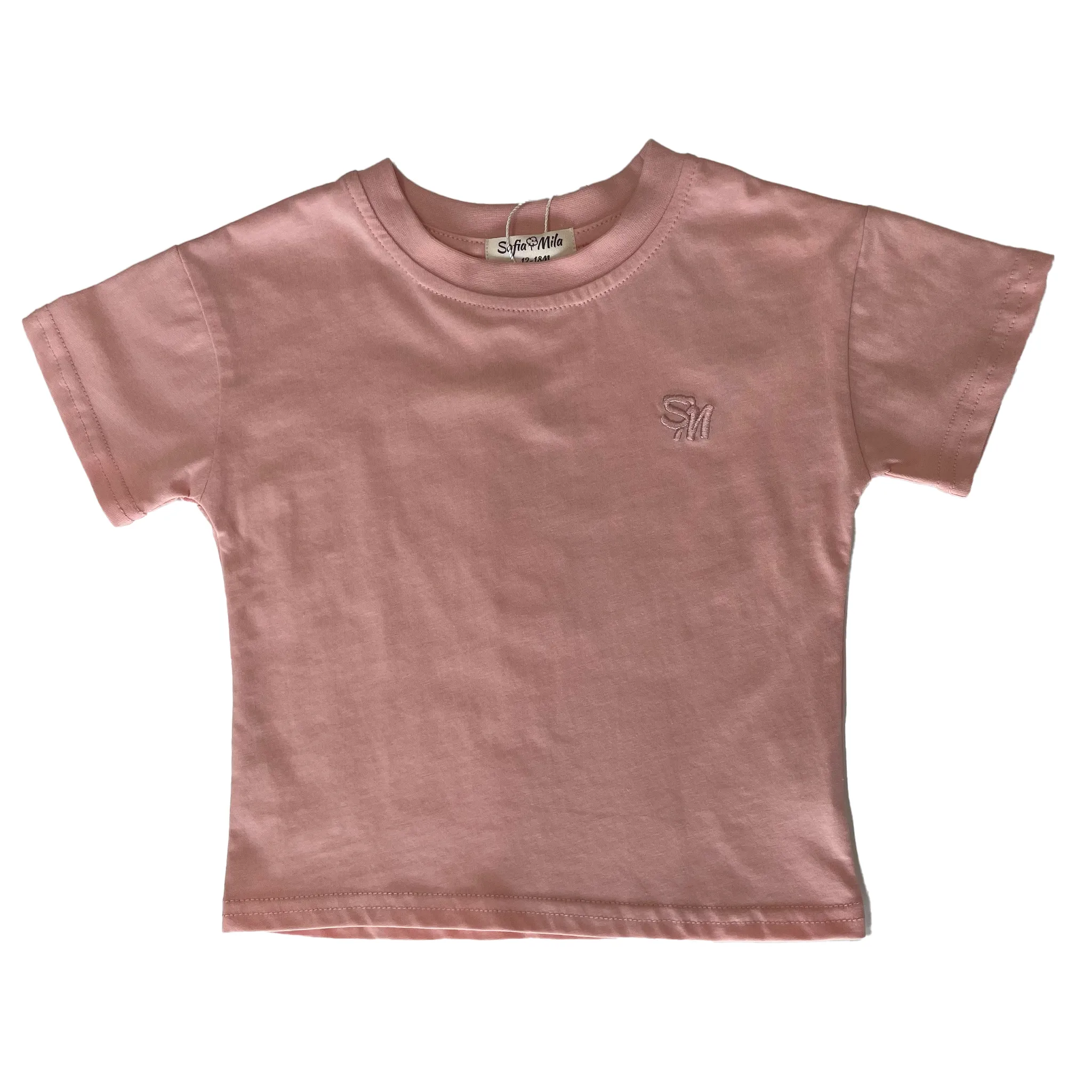 Organic Cotton SM T-Shirt For Babies and Kids