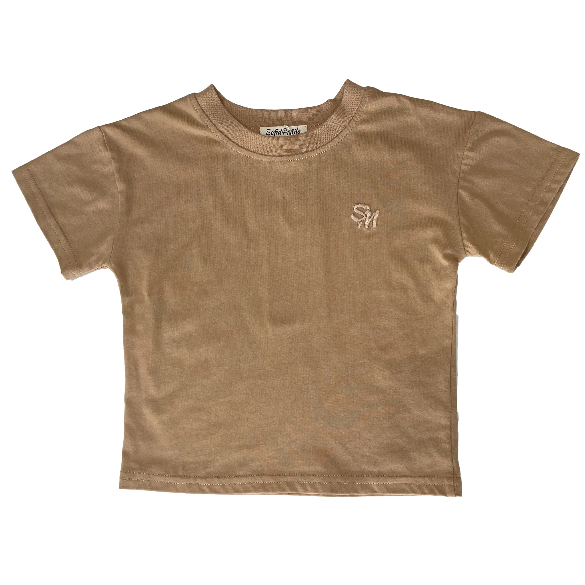 Organic Cotton SM T-Shirt For Babies and Kids