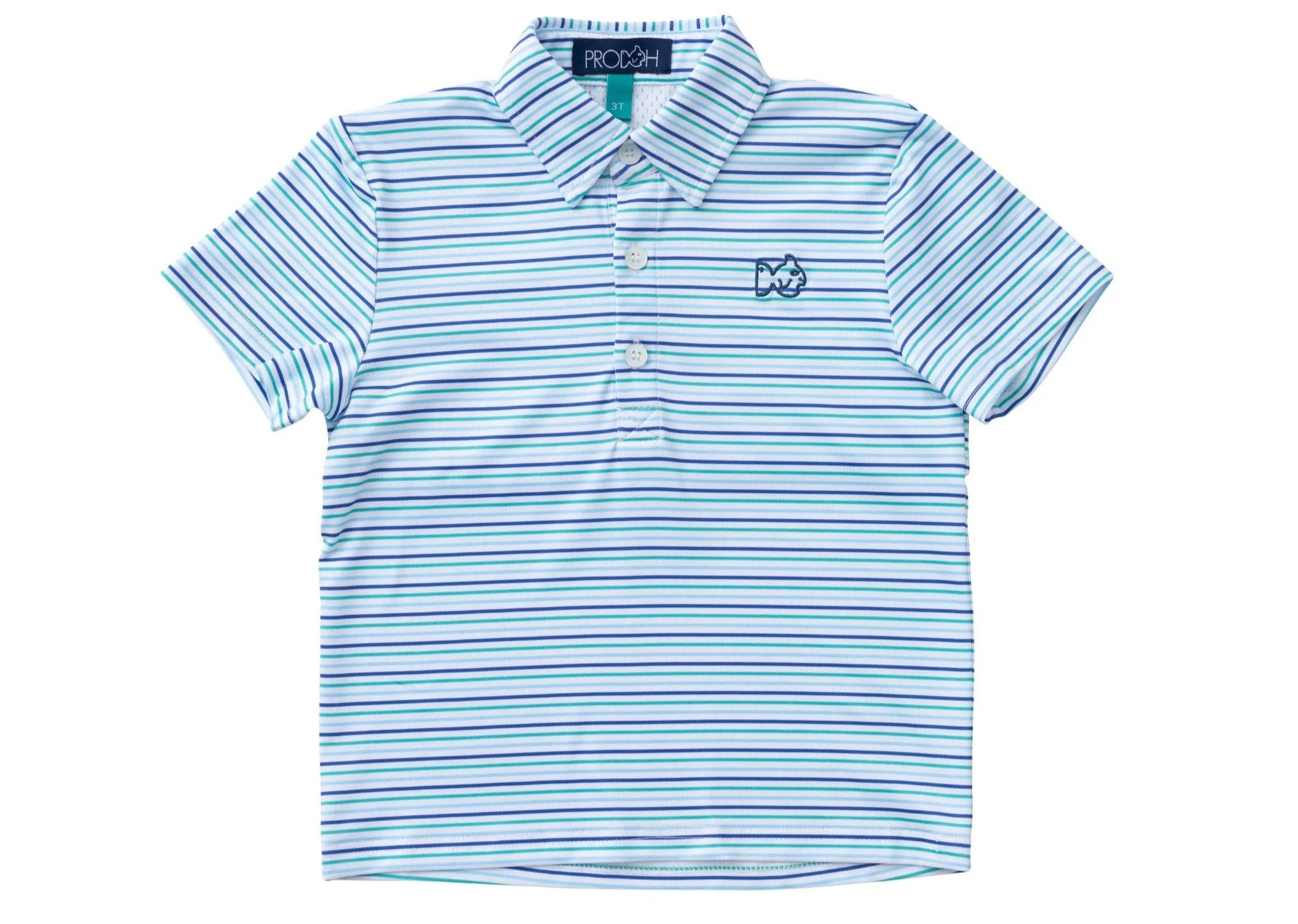 Prodoh Clubhouse Stripe Performance Polo