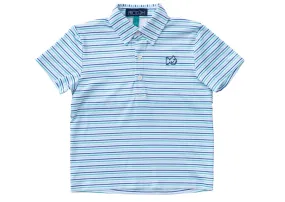 Prodoh Clubhouse Stripe Performance Polo