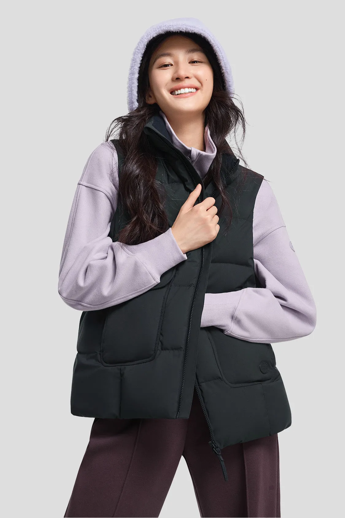 RainLite - Women's Water-Repellent Down Vest