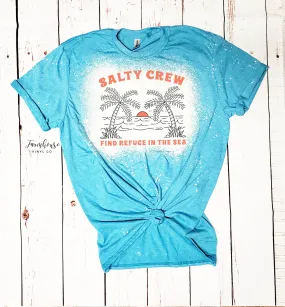 Salty Crew Find Refuge in the Sea Bleached Shirt