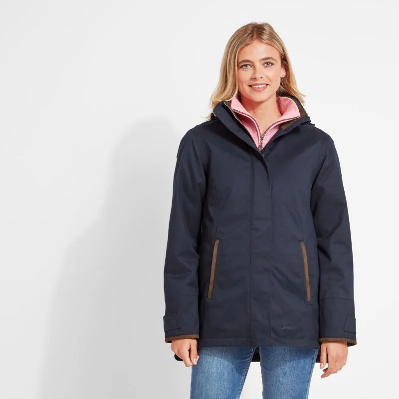 Schoffel Wakerley Ladies Waterproof Jacket - True Navy