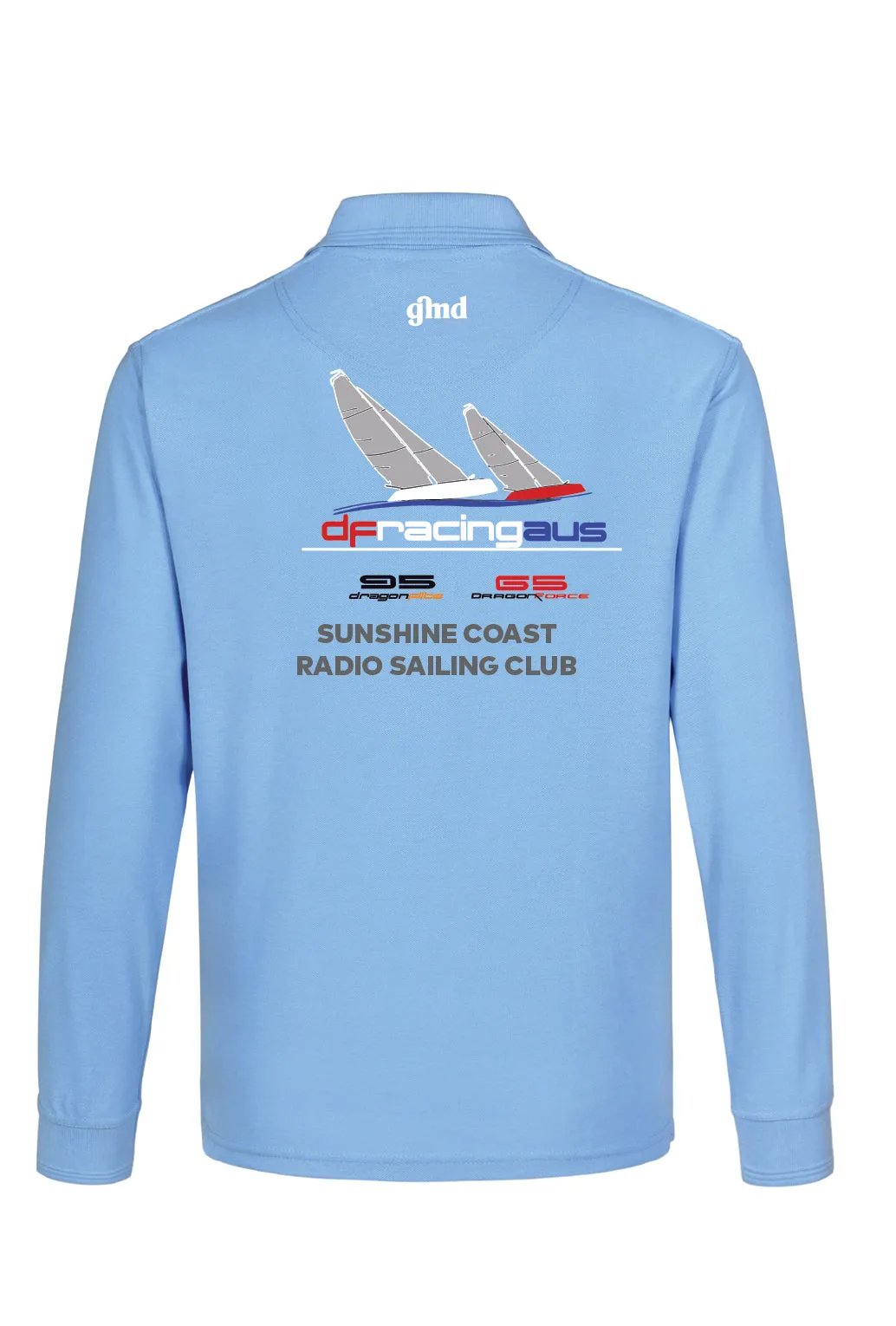 Sunshine Coast Radio Sailing DF Racing Polo