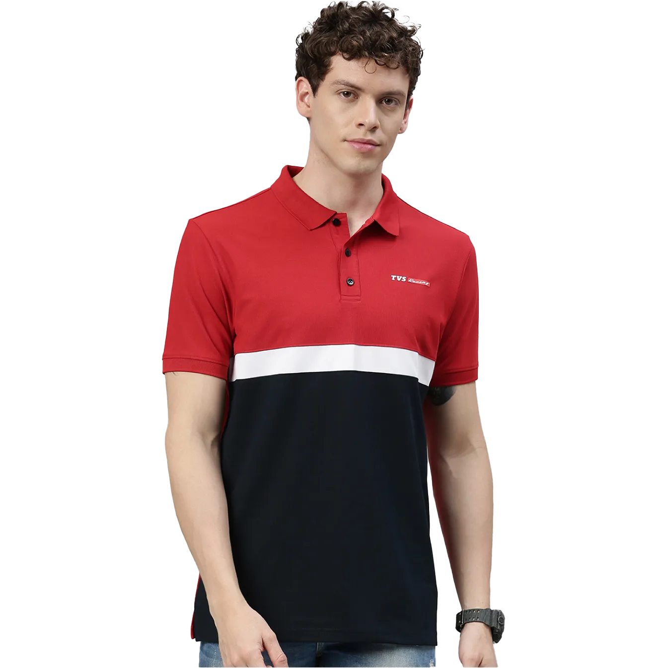 TVS Racing Polo T Shirt | Polyester Polo T-Shirt