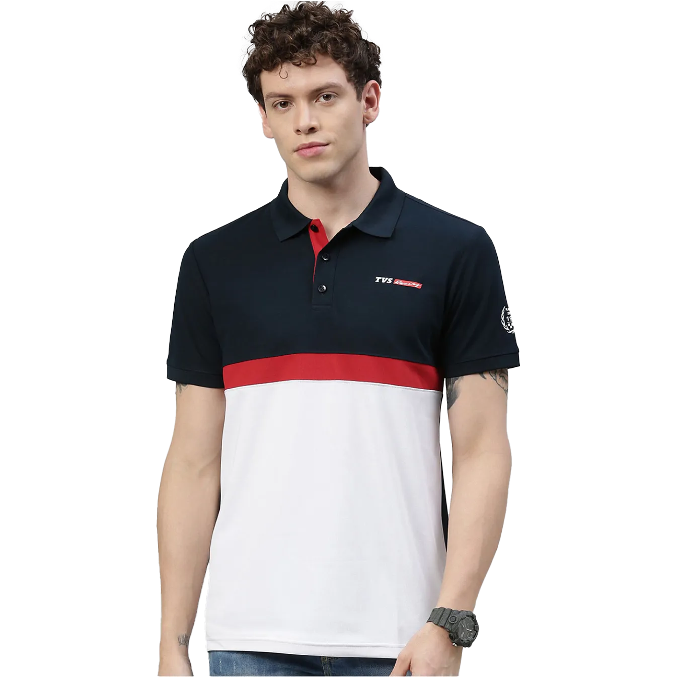 TVS Racing Polo T Shirt | Polyester Polo T-Shirt