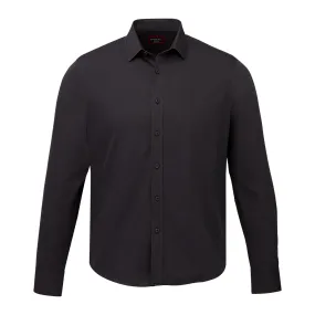 UNTUCKit - Men's Black Stone Wrinkle-Free Long Sleeve Shirt