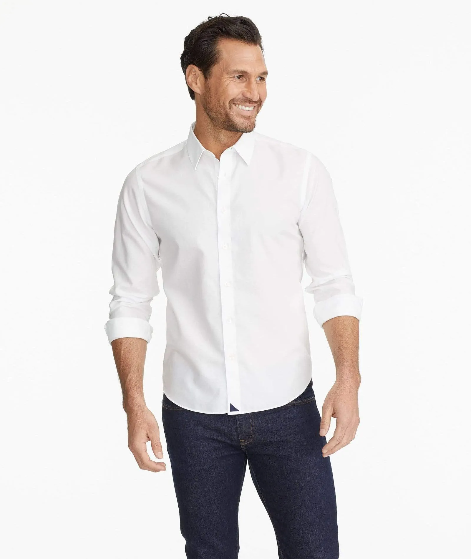 UNTUCKit - Men's Las Cases Wrinkle-Free Long Sleeve Slim-Fit Shirt