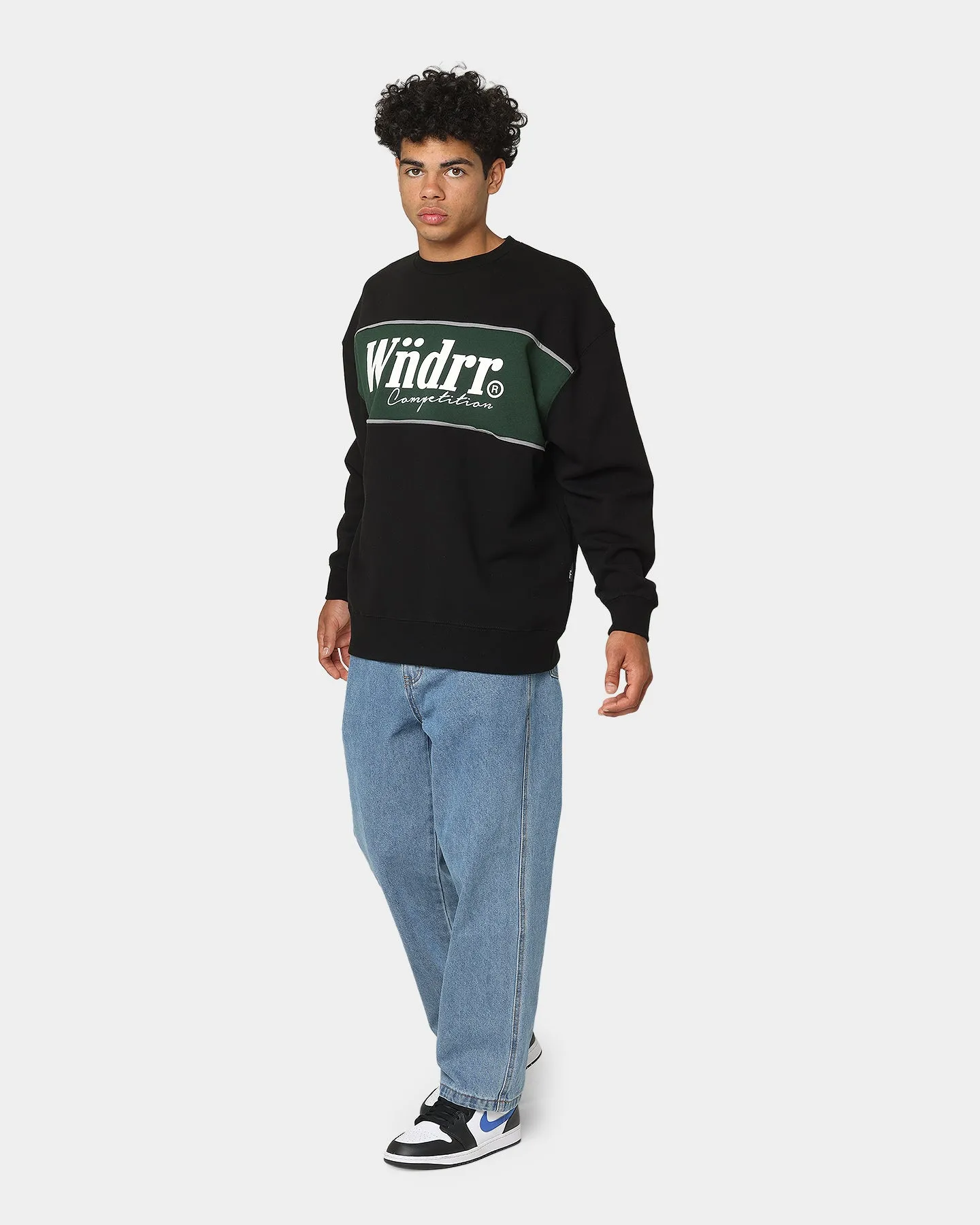 WNDRR Southland Crewneck Sweatshirt Black