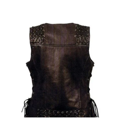 Women's Lightweight Lace to Front Vest