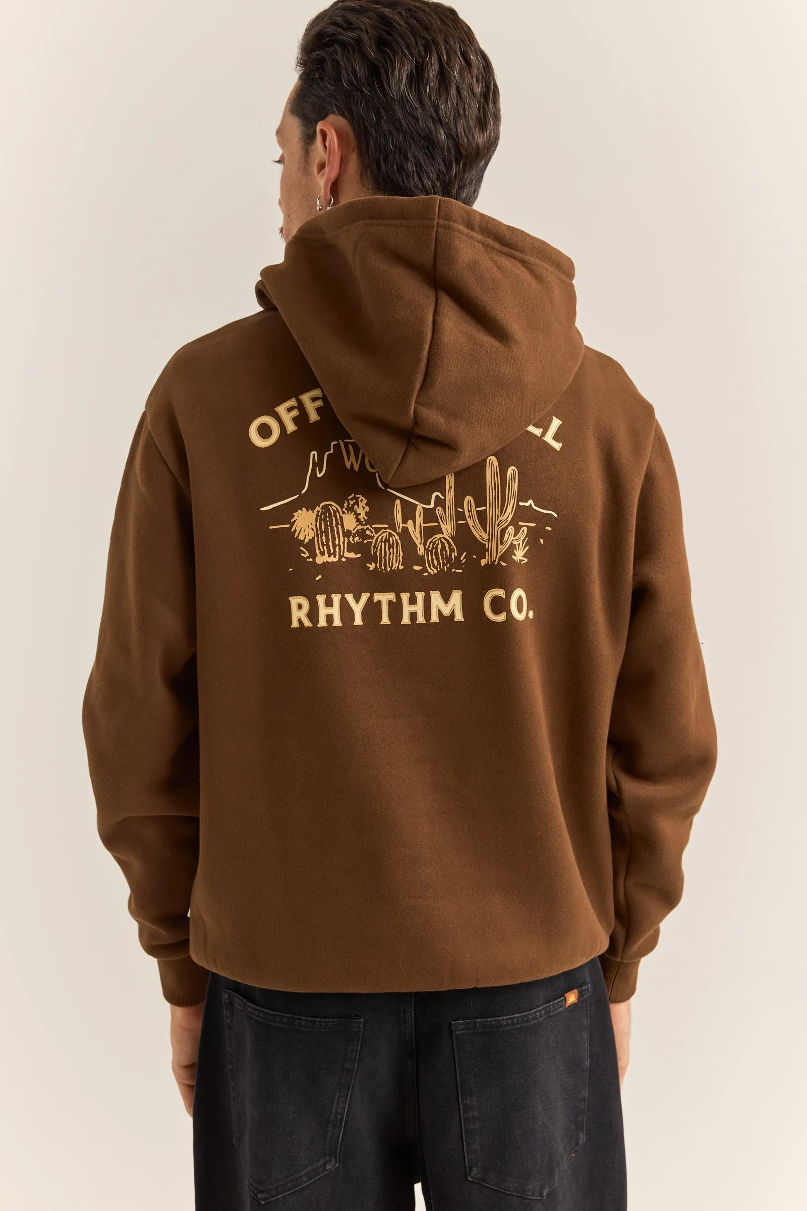 Worn Path Fleece Hood Brown