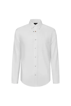 Wrinkle Free Cotton Smart Fit Oxford Casual Shirt