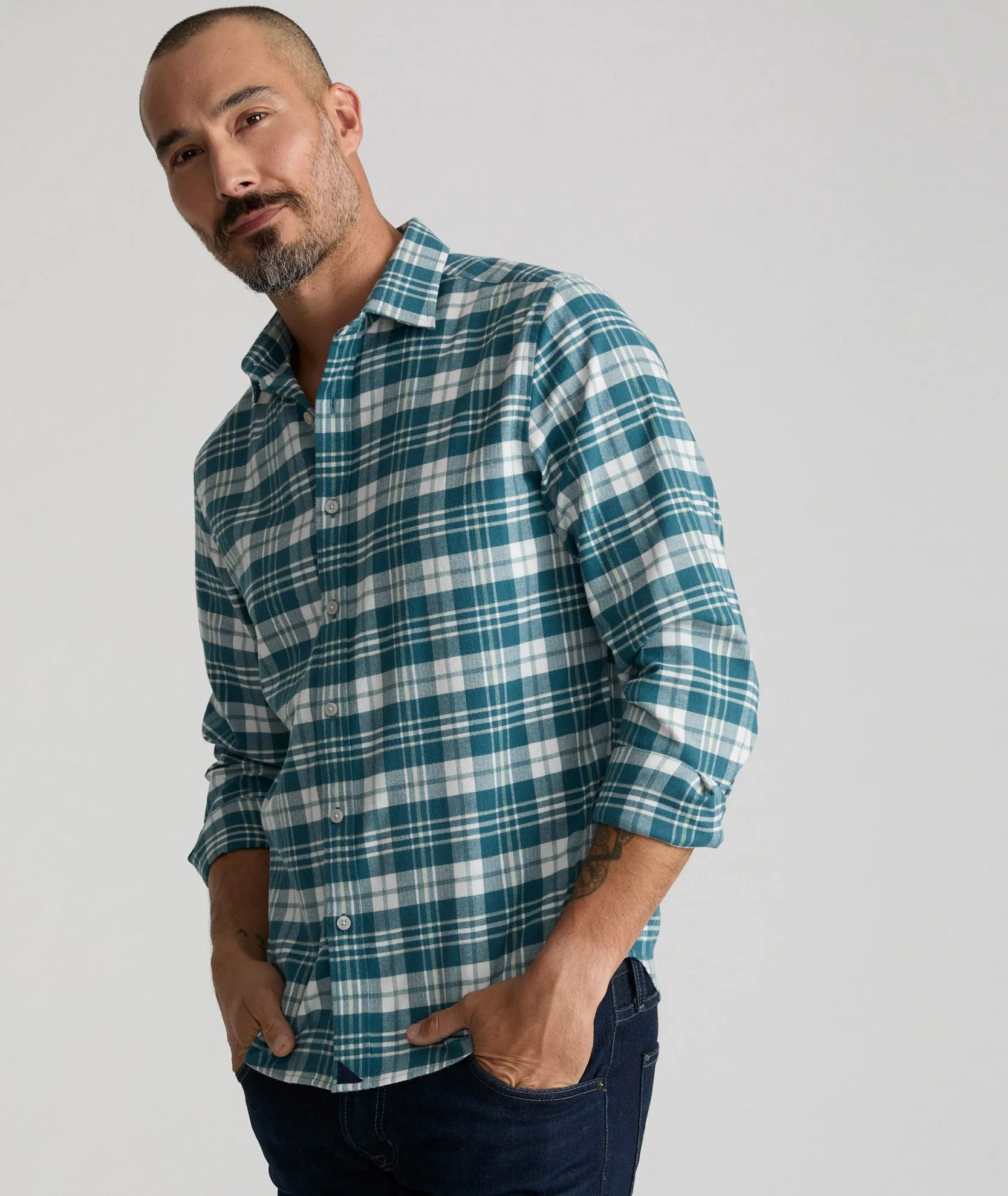 Wrinkle-Free Performance Flannel Ferney Shirt - FINAL SALE