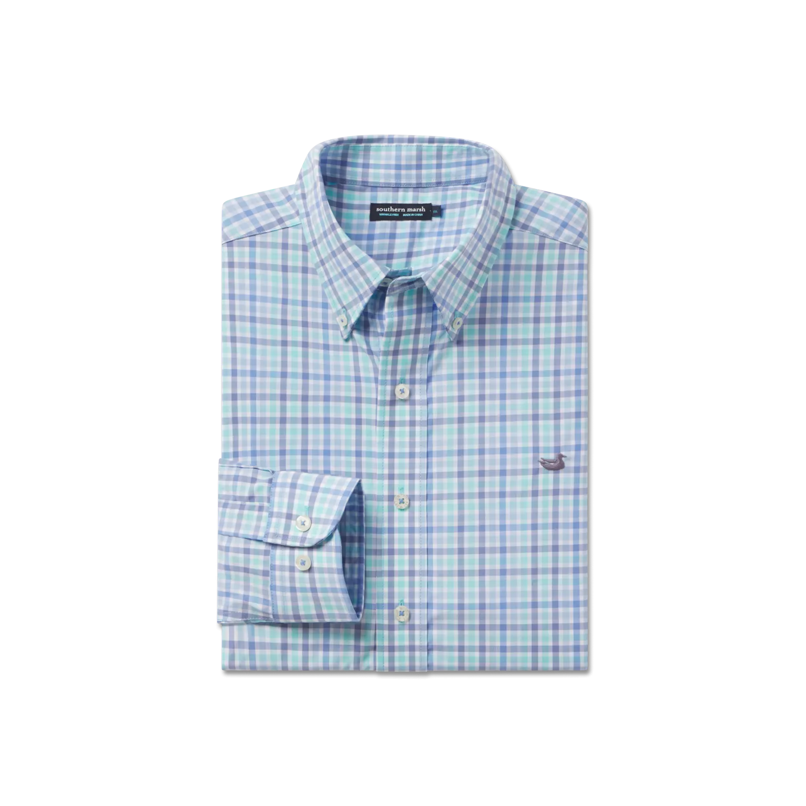 Youth Juban Check Dress Shirt