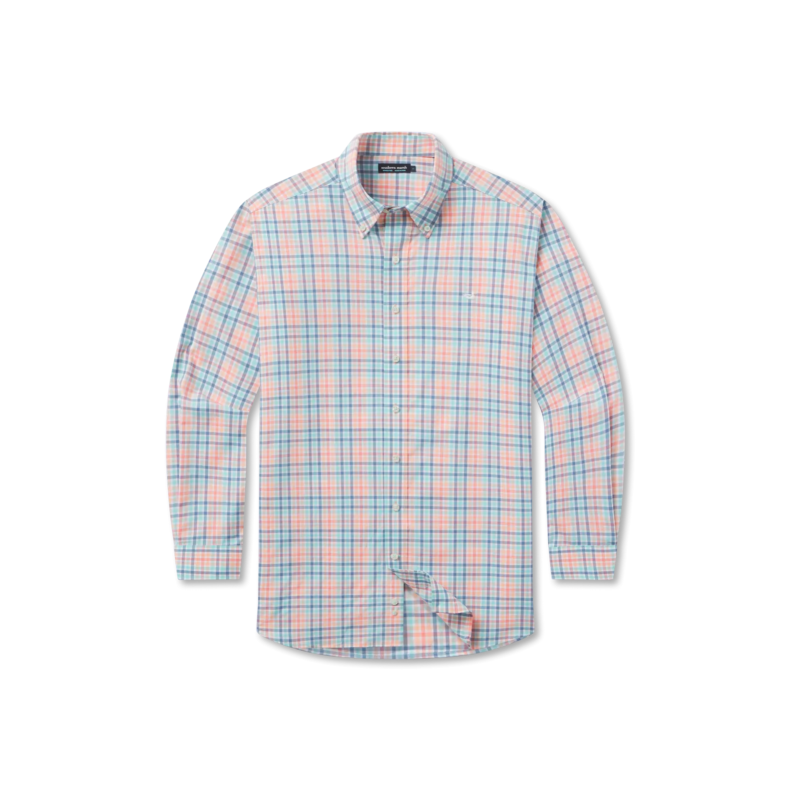 Youth Juban Check Dress Shirt